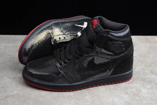 Reps TB DC7071-001 High Retro Red Jordan Air Black OG 1 Gym 0708